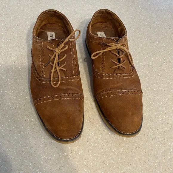 Steve Madden | Shoes | Mens Steve Madden Brown Suede Dress Shoes | Poshmark